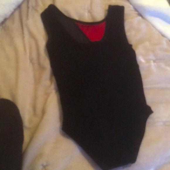 Girl velvet leotard - Picture 2 of 2